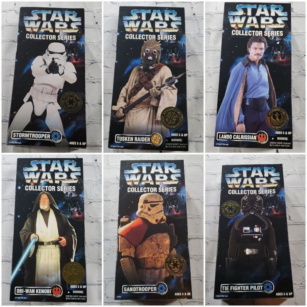 💙NIB Vintage Star Wars Collector Series Luke vs Wampa Figures - Picture 11 of 12